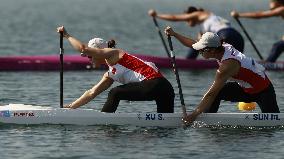 (PARIS2024) FRANCE-VAIRES-SUR-MARNE-OLY-CANOE SPRINT