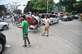 PM Sheikh Hasina Flees Country As Protesters Storm Palace - Dhaka