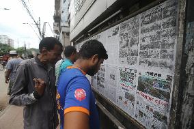 PM Sheikh Hasina Flees Country As Protesters Storm Palace - Dhaka