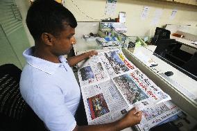 PM Sheikh Hasina Flees Country As Protesters Storm Palace - Dhaka