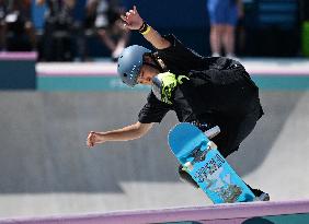 (PARIS2024) FRANCE-PARIS-OLY-SKATEBOARDING