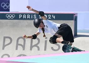 (PARIS2024) FRANCE-PARIS-OLY-SKATEBOARDING