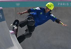 (PARIS2024) FRANCE-PARIS-OLY-SKATEBOARDING