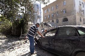 Russian Forces Strike Central Kharkiv