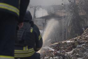 Russian Forces Strike Central Kharkiv