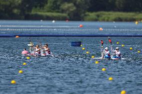 (PARIS2024) FRANCE-VAIRES-SUR-MARNE-OLY-CANOE SPRINT