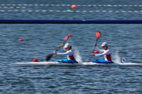 (PARIS2024) FRANCE-VAIRES-SUR-MARNE-OLY-CANOE SPRINT