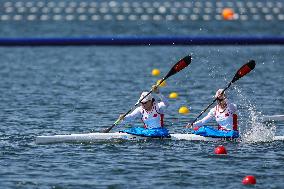 (PARIS2024) FRANCE-VAIRES-SUR-MARNE-OLY-CANOE SPRINT