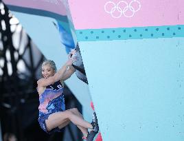 (PARIS2024)FRANCE-LE BOURGET-OLY-SPORT CLIMBING