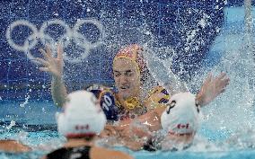 (PARIS2024) FRANCE-SAINT-DENIS-OLY-WATER POLO