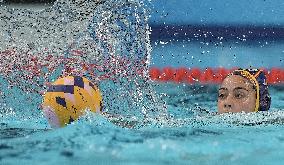 (PARIS2024) FRANCE-SAINT-DENIS-OLY-WATER POLO