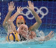 (PARIS2024) FRANCE-SAINT-DENIS-OLY-WATER POLO