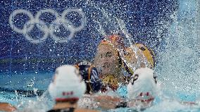 (PARIS2024) FRANCE-SAINT-DENIS-OLY-WATER POLO