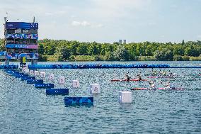 (PARIS2024) FRANCE-VAIRES-SUR-MARNE-OLY-CANOE SPRINT