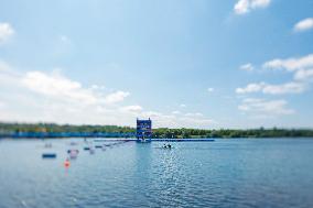 (PARIS2024) FRANCE-VAIRES-SUR-MARNE-OLY-CANOE SPRINT