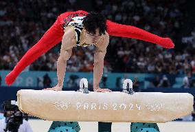 Paris 2024 - Gymnastics - Oka Shinnosuke Illustrations