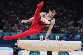 Paris 2024 - Gymnastics - Oka Shinnosuke Illustrations