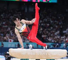 Paris 2024 - Gymnastics - Oka Shinnosuke Illustrations