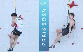 (PARIS2024)FRANCE-LE BOURGET-OLY-SPORT CLIMBING