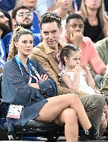 Paris 2024 - Basketball - Pau Gasol And Family At France v Canada