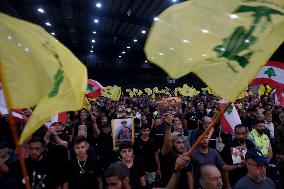 LEBANON-BEIRUT-HEZBOLLAH-MILITARY COMMANDER-DEATH-COMMEMORATION