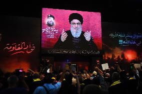 LEBANON-BEIRUT-HEZBOLLAH-MILITARY COMMANDER-DEATH-COMMEMORATION