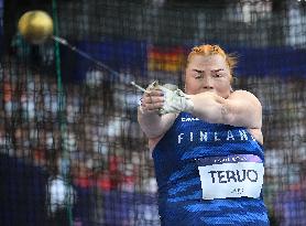 (PARIS2024) FRANCE-PARIS-OLY-ATHLETICS-HAMMER THROW-WOMEN