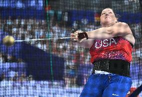 (PARIS2024) FRANCE-PARIS-OLY-ATHLETICS-HAMMER THROW-WOMEN