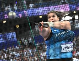 (PARIS2024) FRANCE-PARIS-OLY-ATHLETICS-HAMMER THROW-WOMEN