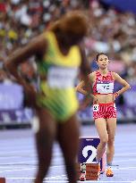 (PARIS2024) FRANCE-PARIS-OLY-ATHLETICS-400M HURDLES-WOMEN