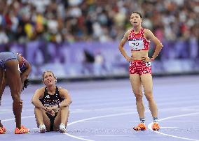 (PARIS2024) FRANCE-PARIS-OLY-ATHLETICS-400M HURDLES-WOMEN