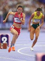 (PARIS2024) FRANCE-PARIS-OLY-ATHLETICS-400M HURDLES-WOMEN