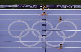 (PARIS2024) FRANCE-PARIS-OLY-ATHLETICS-400M HURDLES-WOMEN