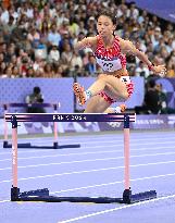 (PARIS2024) FRANCE-PARIS-OLY-ATHLETICS-400M HURDLES-WOMEN