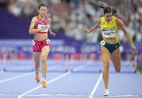 (PARIS2024) FRANCE-PARIS-OLY-ATHLETICS-400M HURDLES-WOMEN