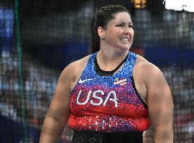 (PARIS2024) FRANCE-PARIS-OLY-ATHLETICS-HAMMER THROW-WOMEN