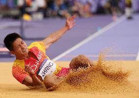 (PARIS2024) FRANCE-PARIS-OLY-ATHLETICS-LONG JUMP-MEN