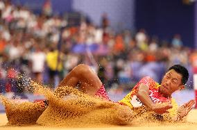 (PARIS2024) FRANCE-PARIS-OLY-ATHLETICS-LONG JUMP-MEN