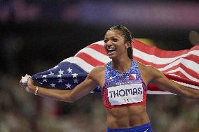 Paris 2024 - 200m - Gabrielle Thomas Wins Gold