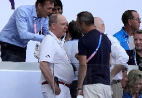 Paris 2024 - Royals At Athletics Events