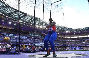 (PARIS2024) FRANCE-PARIS-OLY-ATHLETICS-HAMMER THROW-WOMEN