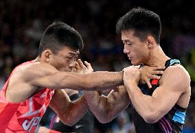 (PARIS2024) FRANCE-PARIS-OLY-WRESTLING