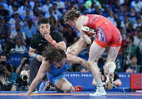 (PARIS2024) FRANCE-PARIS-OLY-WRESTLING