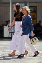 Spanish Queens And Princesses Out Shopping - Mallorca