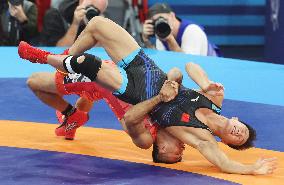 (PARIS2024) FRANCE-PARIS-OLY-WRESTLING