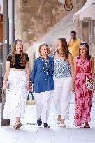 Spanish Royals Sighting In Palma