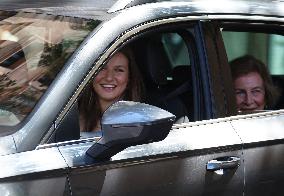 Princess Leonor Drives in Palma