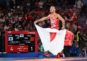 (PARIS2024) FRANCE-PARIS-OLY-WRESTLING