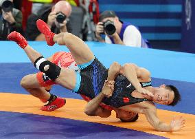 (PARIS2024) FRANCE-PARIS-OLY-WRESTLING