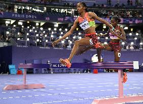 (PARIS2024) FRANCE-PARIS-OLY-ATHLETICS-3000M STEEPLECHASE-WOMEN